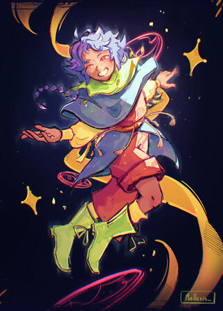 Full-body, design background