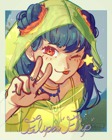 Portrait, design background